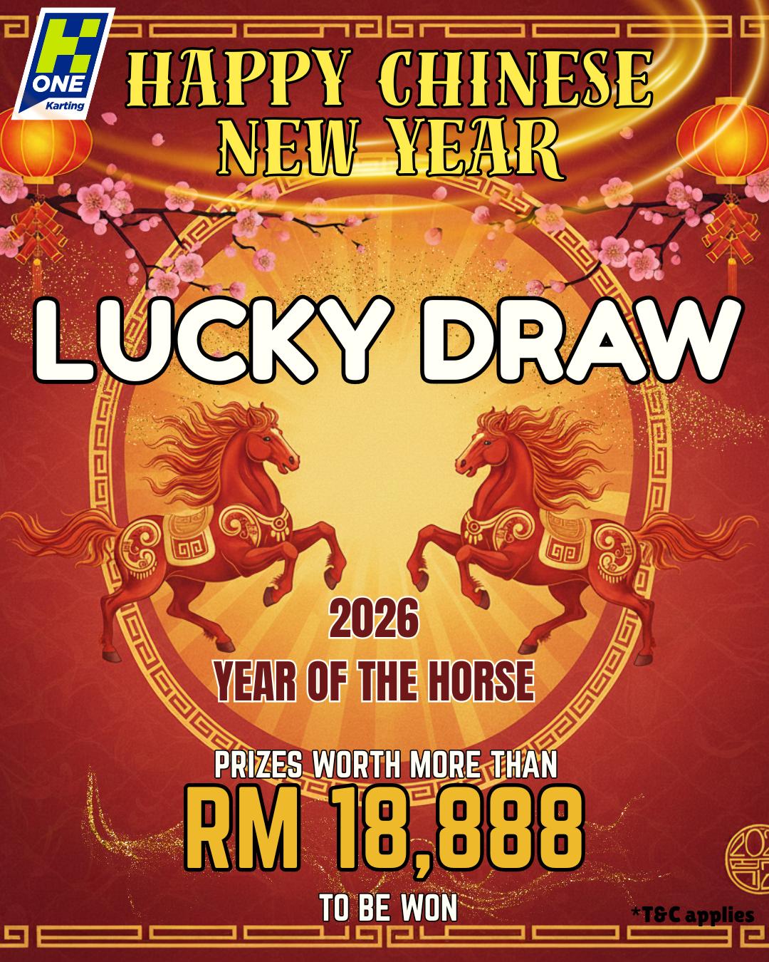 K1 Karting Lucky Draw Promo